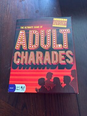 Adult Charades Party Game - Red